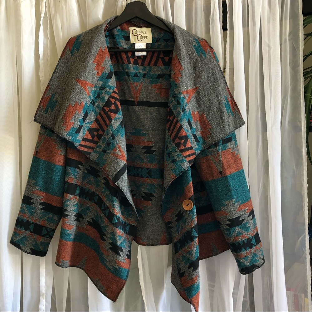 Cripple Creek Tribal Wrap Jacket